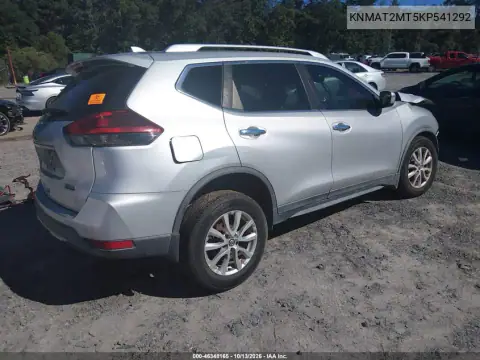 KNMAT2MT5KP541292 — 2019 Nissan Rogue, фото 4 с аукциона IAAI, Передняя часть