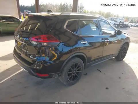 KNMAT2MV5KP536384 — 2019 Nissan Rogue, фото 5 с аукциона IAAI 28.10.2026, ПЕРЕДНЯЯ ЧАСТЬ