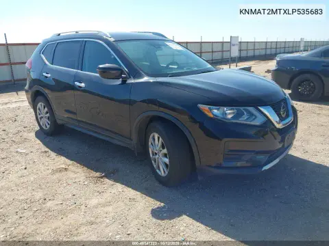 2020 Nissan Rogue Sv Fwd VIN KNMAT2MTXLP535683 фото 2