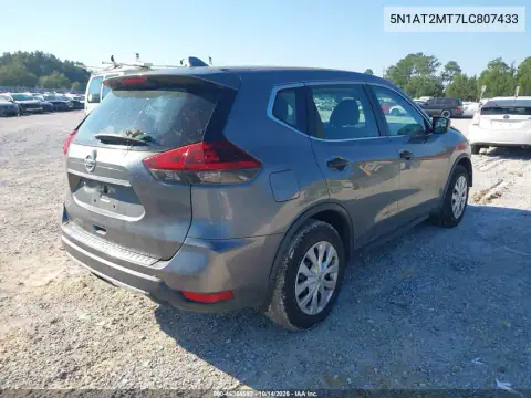 5N1AT2MT7LC807433 — 2020 Nissan Rogue, foto 5 de IAAI, Parte delantera