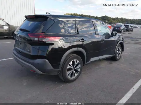 5N1AT3BA8MC766612 — 2021 Nissan Rogue, photo 5 from IAAI, Front end