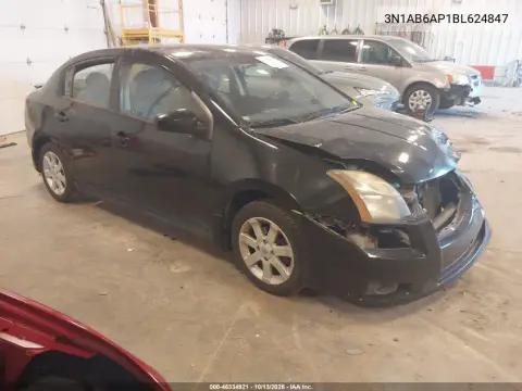 2011 Nissan Sentra 2.0Sr VIN 3N1AB6AP1BL624847 фото 2