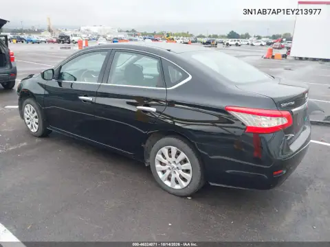3N1AB7AP1EY213977 — 2014 Nissan Sentra, фото 4 с аукциона IAAI, Передняя часть