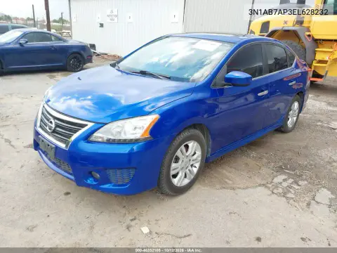 2014 Nissan Sentra Sr VIN 3N1AB7AP3EL628232 фото 3