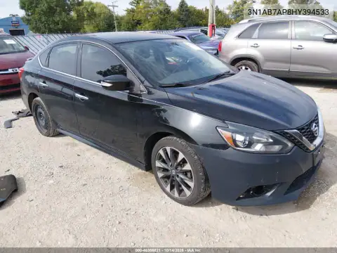3N1AB7AP8HY394533 — 2017 Nissan Sentra, Desgaste normal, fotos antes de reparar