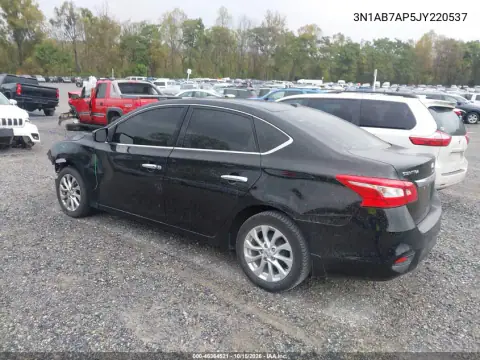 3N1AB7AP5JY220537 — 2018 Nissan Sentra, фото 4 с аукциона IAAI, ПЕРЕДНЯЯ ЧАСТЬ