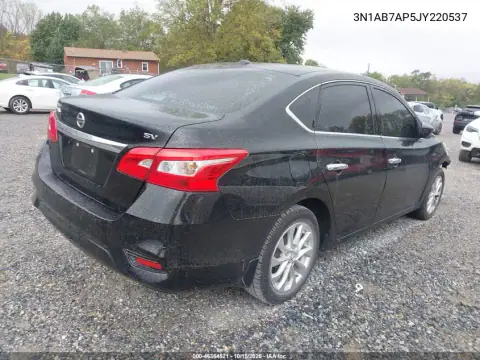 3N1AB7AP5JY220537 — 2018 Nissan Sentra, фото 5 с аукциона IAAI, ПЕРЕДНЯЯ ЧАСТЬ