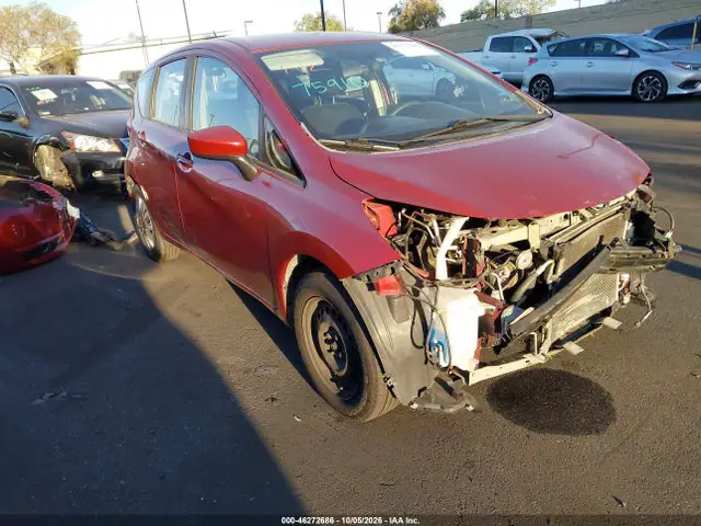 3N1CE2CPXHL375415 — 2017 Nissan Versa Note S Plus, Передняя часть (Front End), фото до ремонта