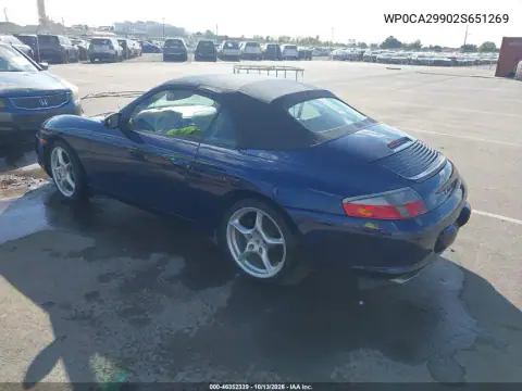WP0CA29902S651269 — 2002 Porsche 911, фото 3 с аукциона IAAI, Подтопление