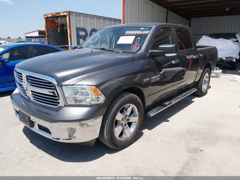 2016 RAM 1500 Slt VIN 1C6RR6LT0GS209315 фото 2