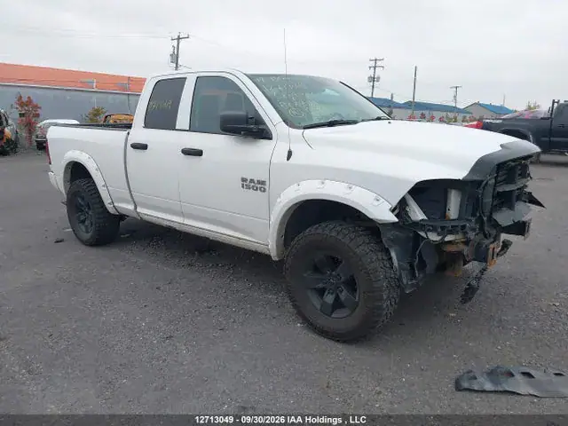 1C6RR7FG4HS809826 — 2017 RAM 1500 ST, Передняя часть (Front), фото до ремонта