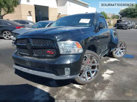 2014 Ram 1500 Express VIN 3C6JR6AT1EG303675 фото 3
