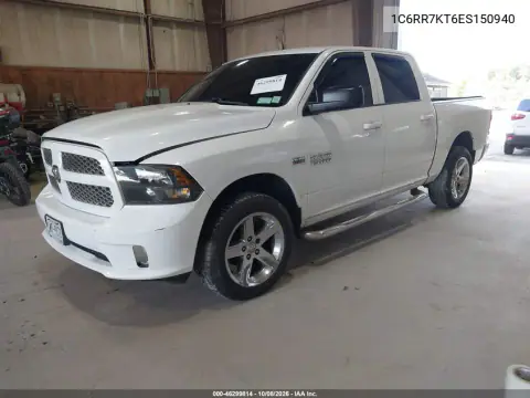 2014 Ram 1500 Express VIN 1C6RR7KT6ES150940 фото 2