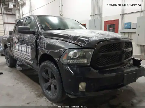 1C6RR7KT4ES349274 — 2014 RAM 1500, photo 2 from IAAI, Front end