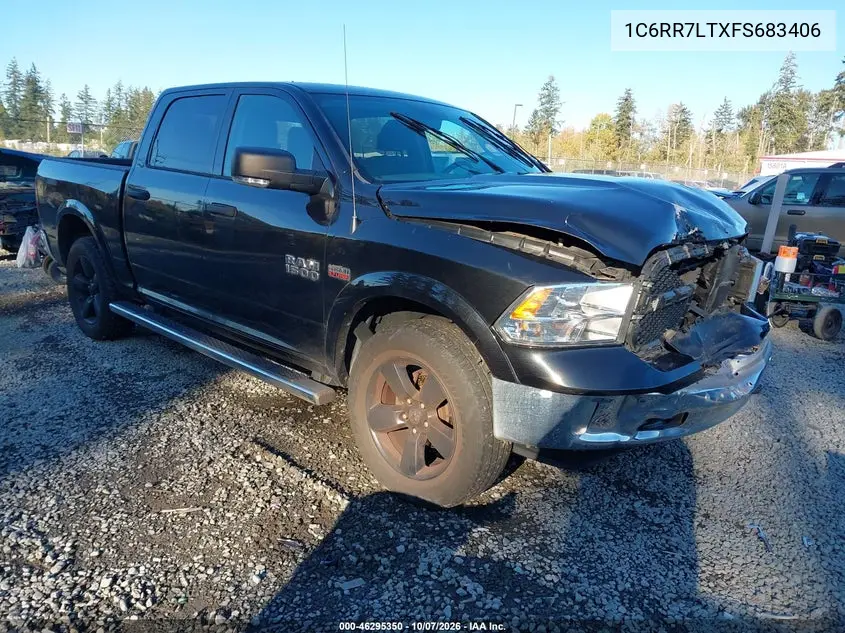2015 Ram 1500 Outdoorsman VIN 1C6RR7LTXFS683406 фото 2