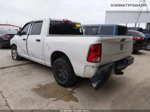 3C6RR6KTXFG604299 — 2015 RAM 1500, photo 3 from IAAI, Normal wear