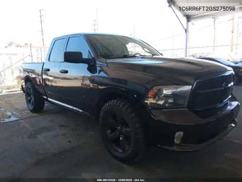 2016 Ram 1500 Express VIN 1C6RR6FT2GS275098 фото 2