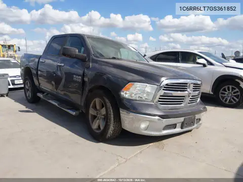 2016 Ram 1500 Big Horn VIN 1C6RR6LT7GS361852 фото 1