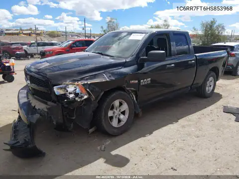 1C6RR7FT6HS853968 — 2017 RAM 1500, photo 3 from IAAI, Front end
