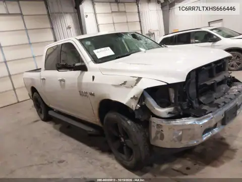 1C6RR7LTXHS666446 — 2017 RAM 1500, Передня частина, фото до ремонту