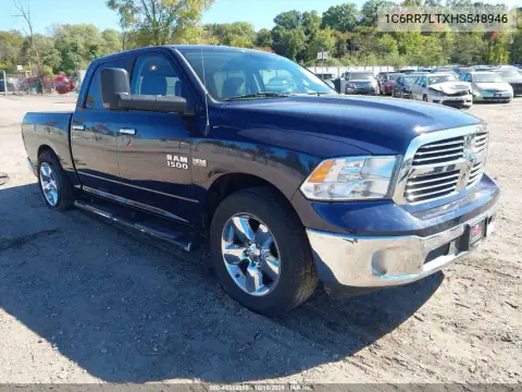1C6RR7LTXHS548946 — 2017 RAM 1500, задняя часть слева, фото до ремонта