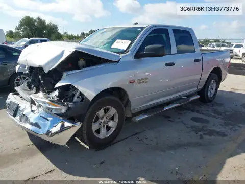 3C6RR6KT3HG773776 — 2017 RAM 1500, ფოტო 2, IAAI, წინა ნაწილი