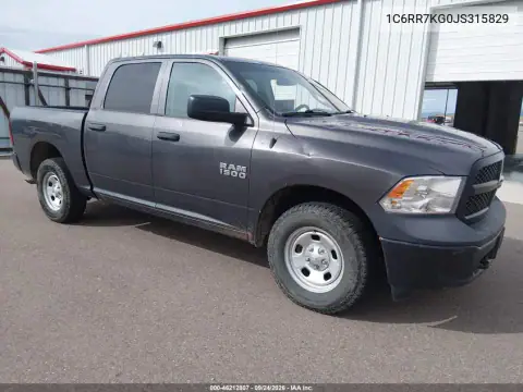 1C6RR7KG0JS315829 — 2018 RAM 1500, Звичайний знос, фото до ремонту