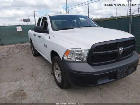 2018 Ram 1500 Tradesman 4X4 6'4 Box VIN 1C6RR7FG9JS330002 фото 2