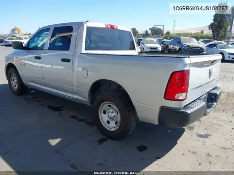 1C6RR6KG4JS104787 — 2018 RAM 1500, foto 4 de IAAI 29.10.2026, Desgaste normal