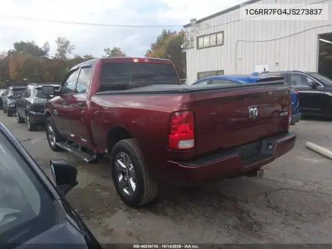 1C6RR7FG4JS273837 — 2018 RAM 1500, ფოტო 4, IAAI, წინა ნაწილი