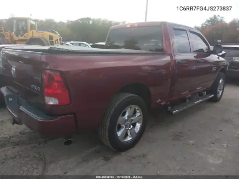 1C6RR7FG4JS273837 — 2018 RAM 1500, ფოტო 5, IAAI, წინა ნაწილი