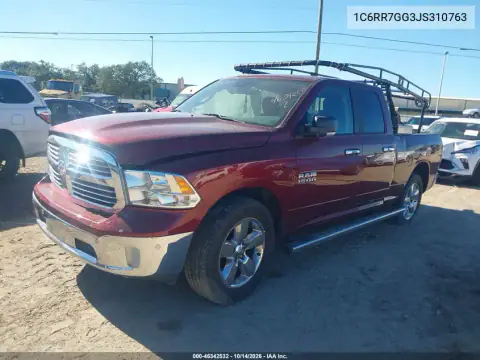 1C6RR7GG3JS310763 — 2018 RAM 1500, фото 2 с аукциона IAAI, Правый бок