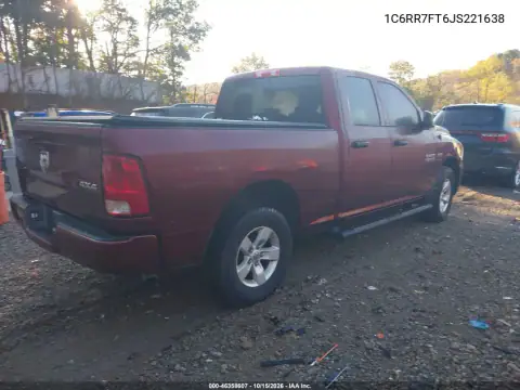 1C6RR7FT6JS221638 — 2018 RAM 1500, zdjęcie 5 z IAAI 27.10.2026, Normalne zużycie