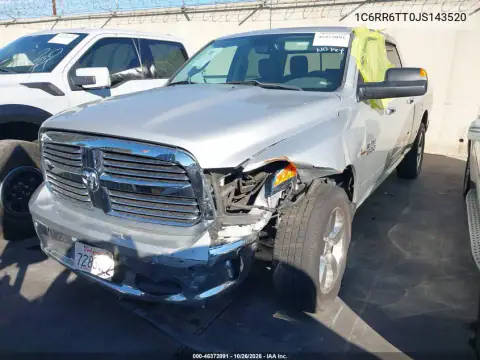 1C6RR6TT0JS143520 — 2018 RAM 1500, photo 2 from IAAI, Left front