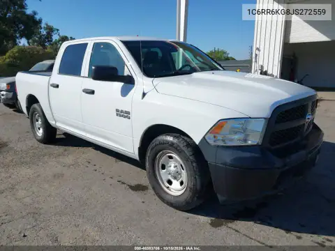 1C6RR6KG8JS272559 — 2018 RAM 1500, Естественный износ, фото до ремонта