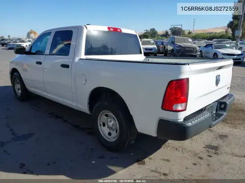 1C6RR6KG8JS272559 — 2018 RAM 1500, фото 4 с аукциона IAAI 22.10.2026, Естественный износ