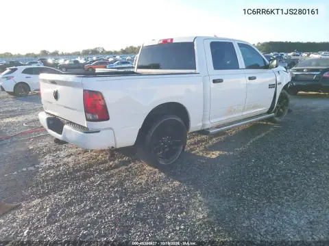 1C6RR6KT1JS280161 — 2018 RAM 1500, zdjęcie 5 z IAAI, Przód