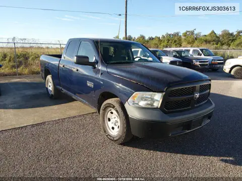 1C6RR6FGXJS303613 — 2018 RAM 1500, Звичайний знос, фото до ремонту