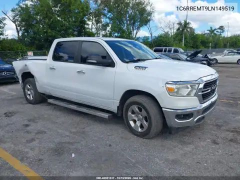 1C6RREMT9LN149519 — 2020 RAM 1500, Tył, zdjęć przed naprawą