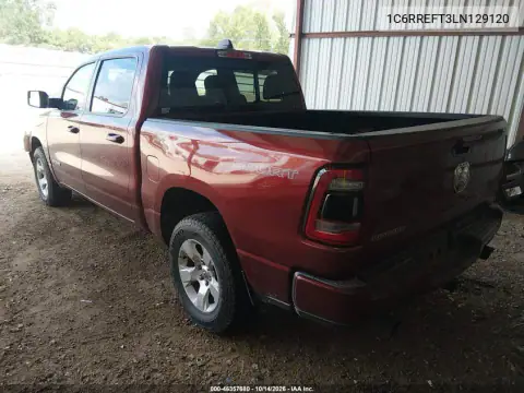1C6RREFT3LN129120 — 2020 RAM 1500, photo 4 from IAAI, Front end