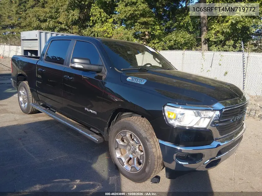 2021 Ram 1500 Big Horn 4X4 5'7 Box VIN 1C6SRFFT4MN719772 фото 2