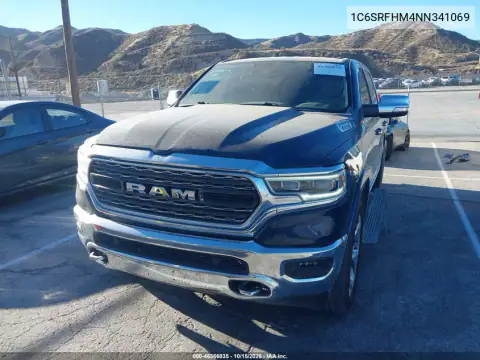 1C6SRFHM4NN341069 — 2022 RAM 1500, zdjęcie 3 z IAAI, Lewy tył