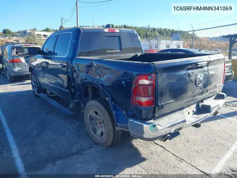 1C6SRFHM4NN341069 — 2022 RAM 1500, zdjęcie 4 z IAAI, Lewy tył