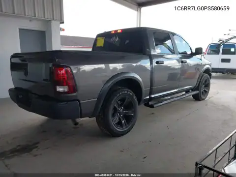 1C6RR7LG0PS580659 — 2023 RAM 1500, zdjęcie 5 z IAAI, Lewy tył