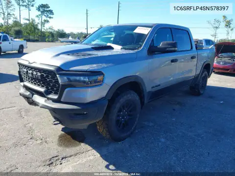1C6SRFLP4SN578397 — 2025 RAM 1500, zdjęcie 3 z IAAI, Przód