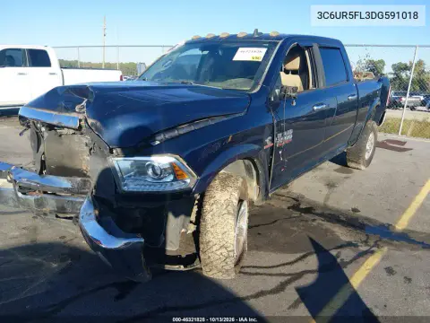 2013 Ram 2500 Laramie VIN 3C6UR5FL3DG591018 фото 2