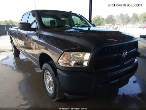 3C6TR4HT8JG356001 — 2018 RAM 2500, Desgaste normal, fotos antes de reparar