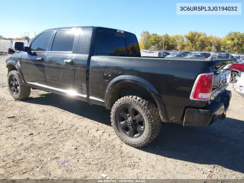 3C6UR5PL3JG194032 — 2018 RAM 2500, zdjęcie 3 z IAAI, Przód