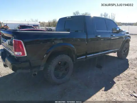 3C6UR5PL3JG194032 — 2018 RAM 2500, zdjęcie 4 z IAAI, Przód