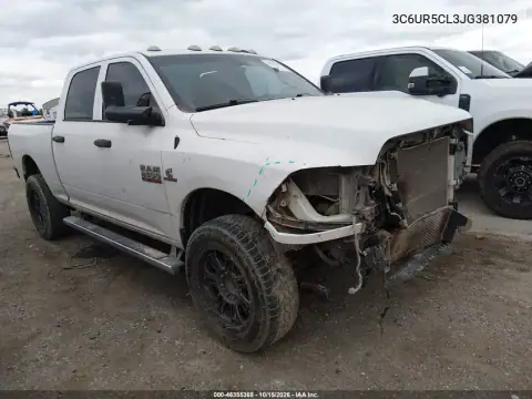 3C6UR5CL3JG381079 — 2018 RAM 2500, Передня частина, фото до ремонту